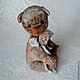 Миш тедди Людовик - (купить тедди, мятный, серый). Мягкие игрушки. ЛуКс:)) Кукольное счастье! (Ксения) (Xaxa1512). Ярмарка Мастеров.  Фото №6