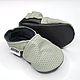 Gray Baby Slippers, Soft sole kids shoes, Children Slippers. Babys bootees. ebooba. Online shopping on My Livemaster.  Фото №2
