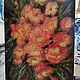 Burning gladioli. Pictures. Irene's gallery. Oil paintings.. My Livemaster. Фото №6