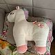 Винтаж: Единорог UNICORN игрушка подушка большая. Сувениры винтажные. И то и это. Ярмарка Мастеров.  Фото №5