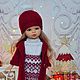 Зимний комплект для Paola Reina (платье, шапочка, пальто, сапожки), Одежда для кукол, Новокузнецк,  Фото №1