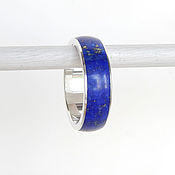 Украшения handmade. Livemaster - original item Silver ring with lapis lazuli №2. Handmade.