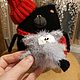 Котенок и его друг мышонок. Кукольная еда. Юлия Плетнёва. Интернет-магазин Ярмарка Мастеров.  Фото №2