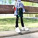 Гранж. Одежда для кукол ростом 30-34 см. Одежда для кукол. TashaDollOutfits. Ярмарка Мастеров.  Фото №6