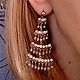 Заказать Винтаж: Серьги свадебные Ф 498. Lorena.bijoux. Ярмарка Мастеров. . Серьги винтажные Фото №3