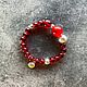 Заказать Браслет из стеклянных бусин. KOKOSHNIKI           Jewelry studio. Ярмарка Мастеров. . Браслет из бусин Фото №3