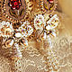 Order Embroidered Angelica earrings. Wedding earrings. LADY-LIZA jewelry shop. Livemaster. . Earrings Фото №3