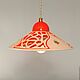 Order Ceramic lamp 'orange'. Light Ceramics RUS (svetkeramika). Livemaster. . Ceiling and pendant lights Фото №3