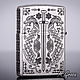 Зажигалка Zippo 121FB с чернёной гравировкой оберега Шлем Ужаса. Зажигалки. Маргарита Гроза (мастер). Интернет-магазин Ярмарка Мастеров.  Фото №2