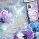 Картина маслом  "  Там , где живут феи...". Картины. Olya (dreamland-oz). Ярмарка Мастеров.  Фото №4