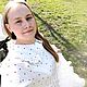 Платье муслиновое для кормления. Платья. Anastasiyau-yut-dushi. Ярмарка Мастеров.  Фото №4