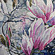 Order Watercolor painting Magnolia Spring flowers. Pictures for the soul (RozaSavinova). Livemaster. . Pictures Фото №3