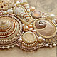 Jewelry set "Golden Sands" - necklace, bracelet, earrings, Jewelry Sets, Almaty,  Фото №1