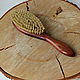 Cepillo de cabeza con cerdas naturales, Interior elements, Vologda,  Фото №1