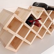 Для дома и интерьера handmade. Livemaster - original item Wine rack 