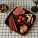Bandeja de madera cuadrada de 5 compartimentos de cedro MG191, Scissors, Novokuznetsk,  Фото №1