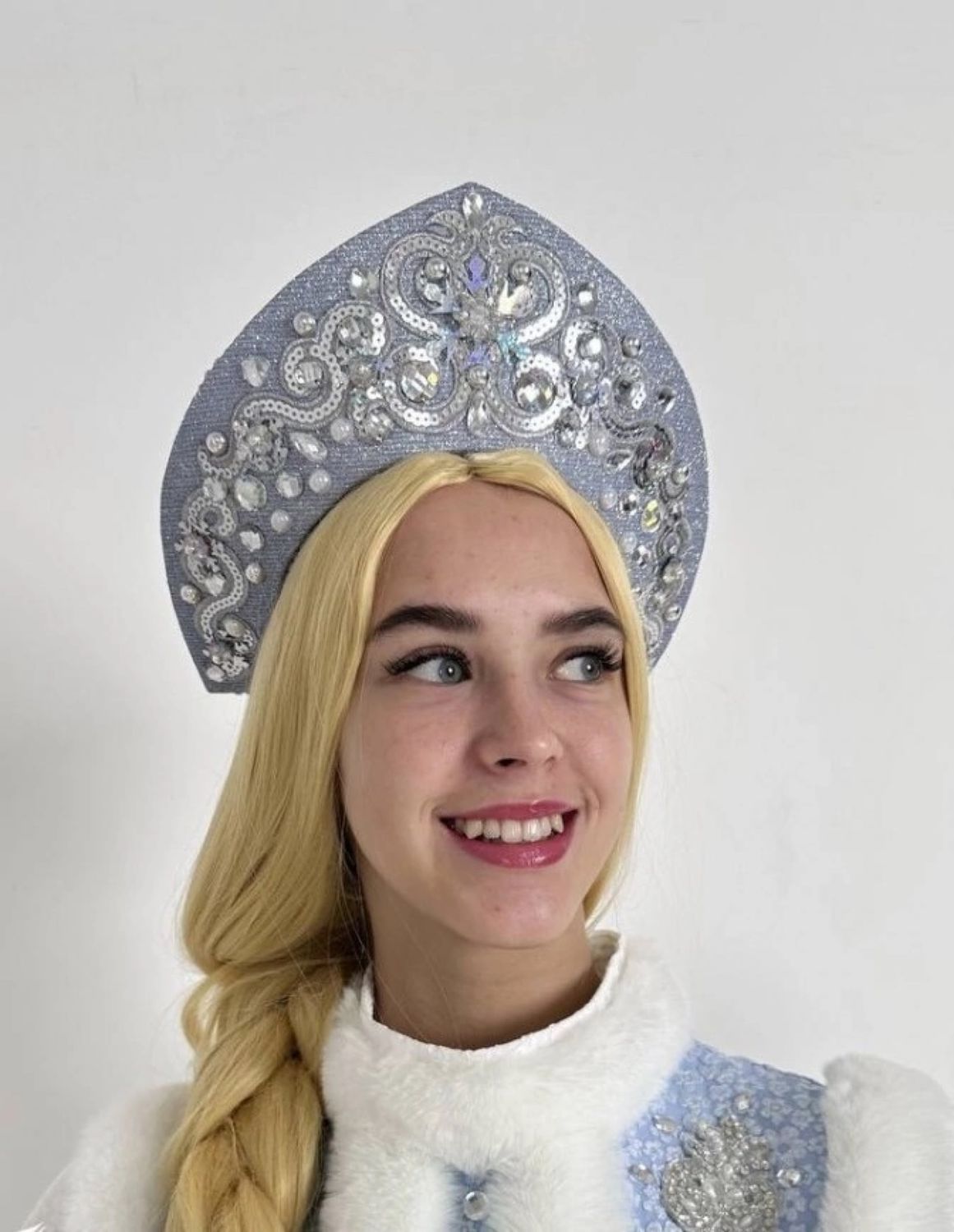 Кокошник для снегурочки