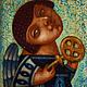 "Ангел с ключом", авторская печать, Картины, Новороссийск,  Фото №1
