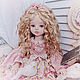 Ophelia. Author's textile doll collectible, Dolls, Kupavna,  Фото №1