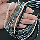 Бусины хрусталь гранёные 4 мм розовые нить. Бусины. Niakrise beads. Интернет-магазин Ярмарка Мастеров.  Фото №2