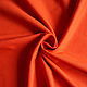 Ткань хлопок с покрытием TEFLON оранжевая TDRK302, Ткани, Омск,  Фото №1