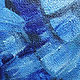 Painting dancer in blue 'In a whirlwind of dance'. Pictures. Art-terapiya Iriny Churinoj (irina-churina). Ярмарка Мастеров.  Фото №6