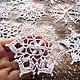 Set of knitted snowflakes 10 pieces white. Christmas decorations. BarminaStudio (Marina)/Crochet (barmar). Online shopping on My Livemaster.  Фото №2
