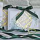 'Gold & Emerald' wedding invitations. Invitations. Evrica (Evrica). My Livemaster. Фото №4