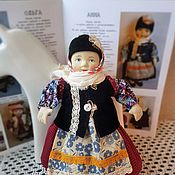 Куклы и игрушки handmade. Livemaster - original item Soviet Union artel reproduction doll 1920-1940 Anna. Handmade.
