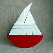 Куклы и игрушки handmade. Livemaster - original item The balancer wooden Sailboat. Handmade.