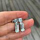 Продано Серьги с натуральными аквамаринами 7.5 ct. Серьги классические. Елена. Ярмарка Мастеров.  Фото №14