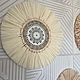 Плетёная настенная тарелка с рафией Плетёные панно набор из 3 штук. Элементы интерьера. Наталия Плетёный декор. Ярмарка Мастеров.  Фото №11