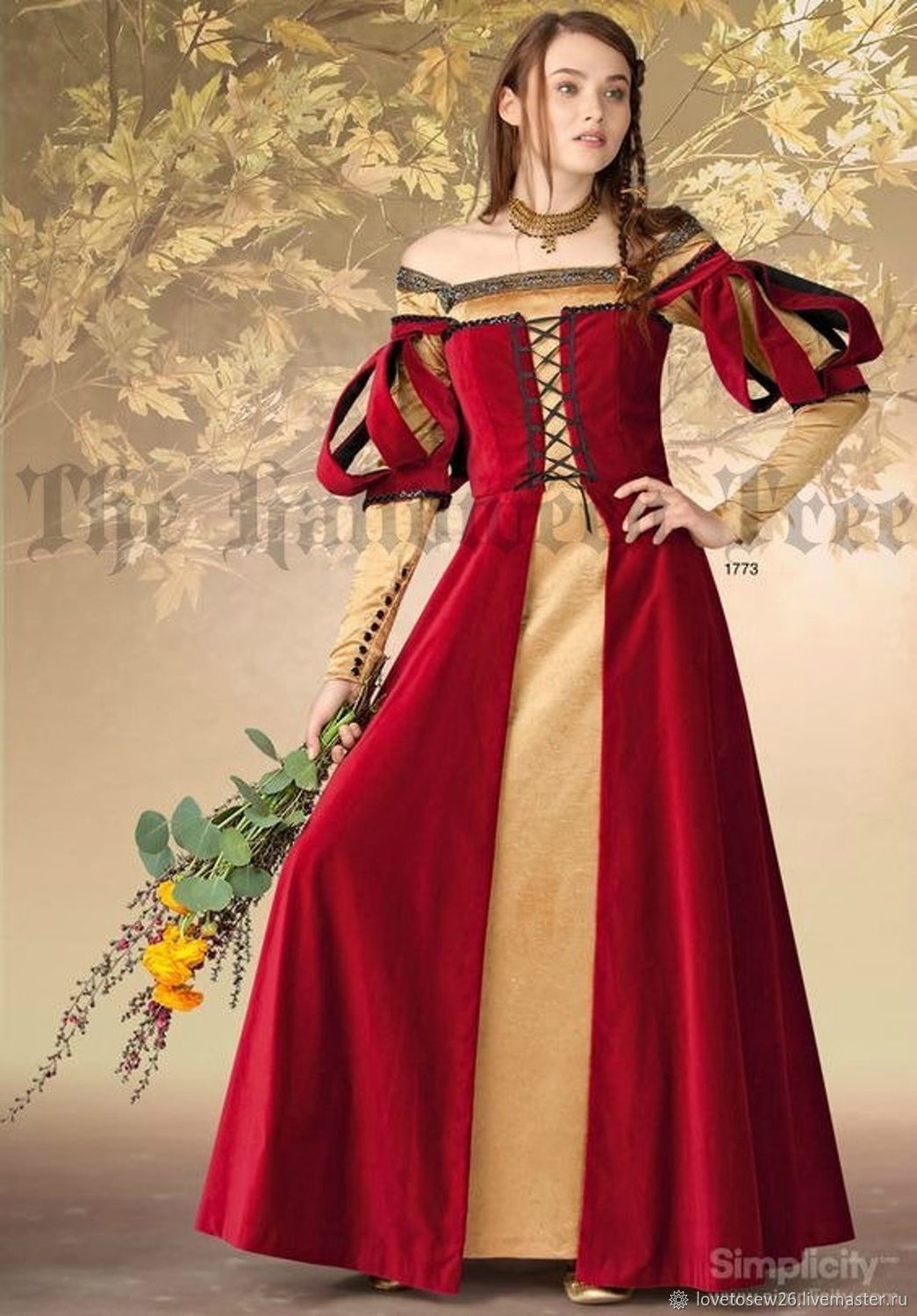 Красивые средневековые платья
