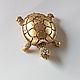 Turtle Brooch, Ciner. Vintage brooches. Retro Style. Online shopping on My Livemaster.  Фото №2