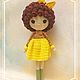 Куколка. Амигуруми куклы и игрушки. Handmade Zone Annette. Ярмарка Мастеров.  Фото №4
