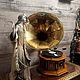Граммофон  «His Master's Voice». Музыкальные сувениры. Джуманджи. Ярмарка Мастеров.  Фото №4