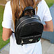 Order Black Star Python skin backpack. exotiqpython. Livemaster. . Backpacks Фото №3