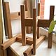 Подставка для цветов "Аш", массив дуба. Цветочные подставки. Lagom Home Wood. Ярмарка Мастеров.  Фото №5