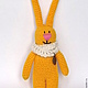 Вязаная игрушка "Солнечный зайчик". Мягкие игрушки. B.N.knits. Ярмарка Мастеров.  Фото №4