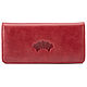 Leather wallet 'France' (raspberry), Wallets, St. Petersburg,  Фото №1
