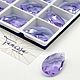 Подвеска кристалл капля, Violet, 22мм, Tanissa Crystals, СТ379, Кристаллы, Санкт-Петербург,  Фото №1