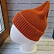 Шапка вязаная, женская. 100% меринос. Шапки. Knitted basket. Ярмарка Мастеров.  Фото №7