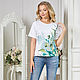 T-shirt ' Watercolor splashes'. T-shirts. Designer clothing Olesya Masyutina. Online shopping on My Livemaster.  Фото №2