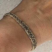 Украшения handmade. Livemaster - original item Braided bracelet,beaded bracelet.. Handmade.