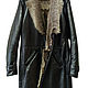 Order Men's outerwear: Men's long sheepskin coat from Tuscany. Lollypie - Modiste Cat. Livemaster. . Mens outerwear Фото №3