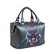 Order Bag ' Panther'. Pelle Volare. Livemaster. . Valise Фото №3