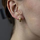 Earrings 'Antiquity' Silver, gilt. Earrings. stepan-klimov. My Livemaster. Фото №4