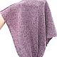 Заказать Бактус (вязаная косынка) Old rose, кашемир с люрексом. ramremik-knitting-cashmere. Ярмарка Мастеров. . Бактус Фото №3