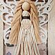 Copy of Macrame doll. White dress, on easel. Interior elements. Textile Shop Natalya. My Livemaster. Фото №6