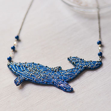 Украшения ручной работы. Ярмарка Мастеров - ручная работа Колье The Star Whale. Handmade.